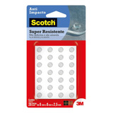 Anti Impacto 3m Scotch Gota 8mm X 8mm X 2,5m Com 28 Pecas