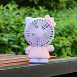 Mini Ventilador Hello Kitty Portatil Recargable