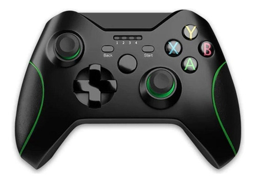 Controle Xbox One Sem Fio Joystick Videogame Pc Ps3 Wireless Cor Preto