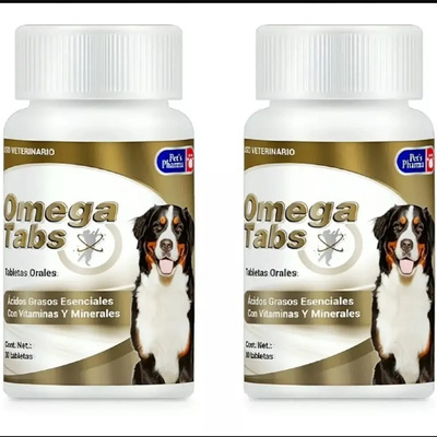 Kit De 2 Omega Tabs Ages Vitaminasminerales 30tb Pet´spharma | Envío gratis