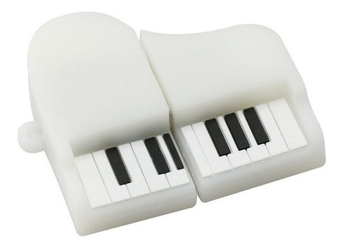 Pen Drive En Forma De Instrumentos Piano Blanco