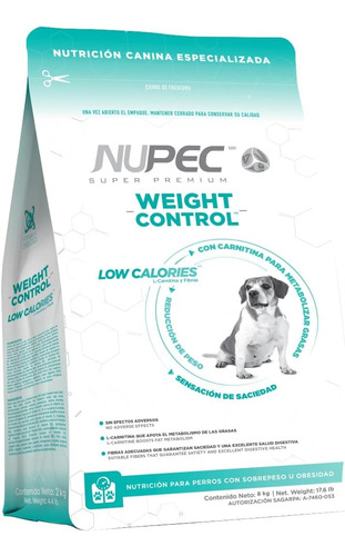 Alimento Para Perro Weight Control Raza Mediana Y Gde 8kg