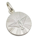 Medalla Espíritu Santo - Plata 925  - 16mm - A