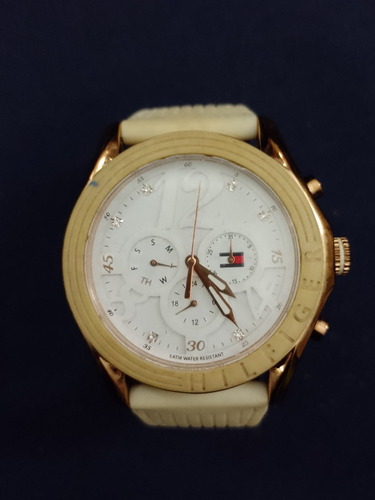 Reloj Tommy Hilfiger Dorado De Acero Inoxidable