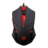 Mouse Para Jogo Redragon  Centrophorus M601-3 Black E Red