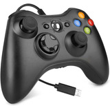 Controle Video Game Xbox 360 Com Fio Joystick Pc Computador