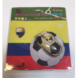 Combo Mouse Y Tapete  Fútbol Colombia