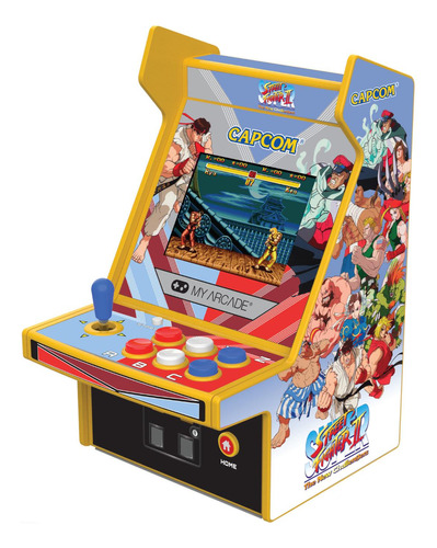 Mini Consola My Arcade Supers St Figth 2 En 1