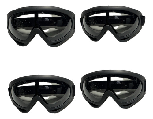 4 Pz Goglesss Motocross Gafas De Esquí Tacticos
