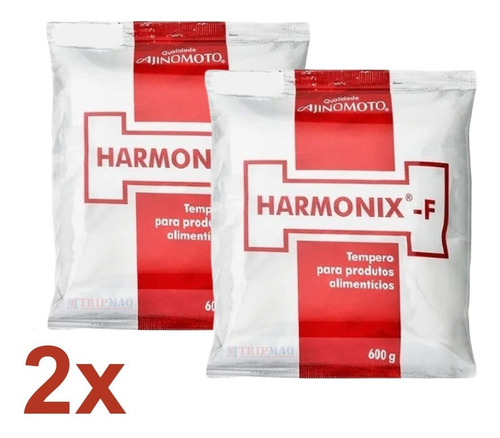 2 Realçador Harmonix - F Glutamato Ajinomoto 600g - T. Foods