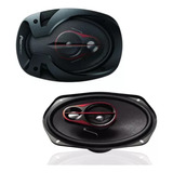 Parlantes Pioneer 6x9 400w 3 Vías Pioneer Ts-r6951s 16x24cm