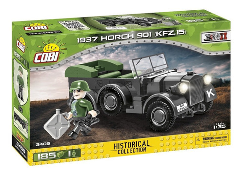 Cobi 2405 Horch Tanque Bloques Auto Guerra Armar Coleccion