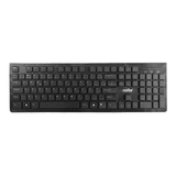 Teclado Ultra Fino Feasso Fatc-22 Teclas Chocolate Usb Macio