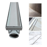 Ralo Linear 6x100 Piso Porcelanato Oculto Invisível Sifonado