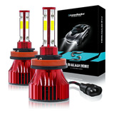 Kit De Faros Delanteros 4 Lados Led 9005 9006 H7 H11 24000lm