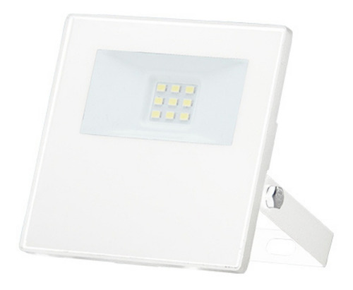 Refletor De Led Slim Holofote Luz Verde Para Jardim Ip65 10w