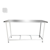 Mesa De Serviço Industrial Inox 145x55