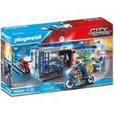 Playmobil 70568 City Action Policia Escape De La Prision
