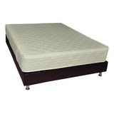 Colchon Ortopedico + Base Cama + 2 Almohadas 120x190 