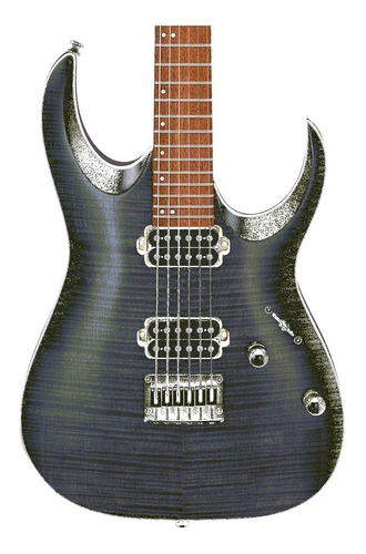 Ibanez Rga42fm-tgf Guitarra Rga Gris Transparente Mate 6 Cda