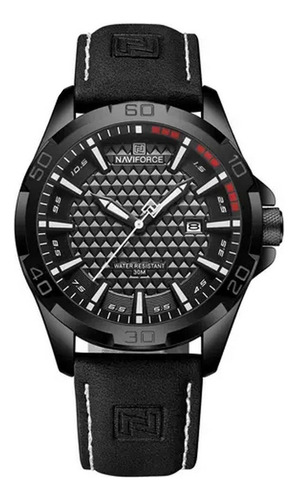 Reloj Naviforce Original Nf 8023 Negro + Estuche