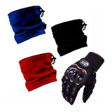 Guantes Probicker Proteccion + Cuello Multifuncion Fas Motos