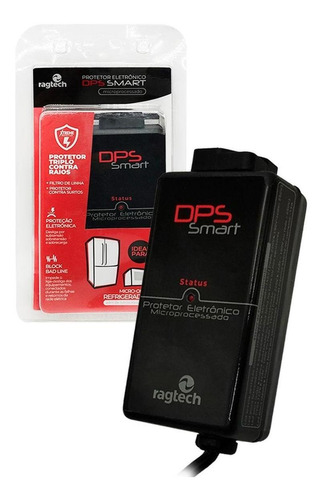 Protetor Eletrônico Ragtech Dps Smart, Bivolt, 1 Tomada