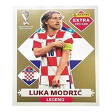 Figurinha Legend Extra Ouro Luka Modric Copa Do Mundo 2022