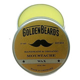 Orgánica Bigote De La Cera - 15ml 100% Naturalgolden Barbas 