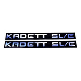 Emblema Adesivo Friso Lateral Da Porta Kadett Sl/e