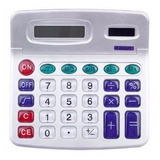 Calculadora Escritorio Mediana Ecal 8 Digitos Tc10 Color Negra Gris