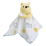 Disney Winnie The Pooh - Manta De Seguridad Blanca, Amarilla