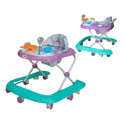 Andadera Caminadora D Bebe Upa Musical Llanta De Gel Color Lila | Envío gratis