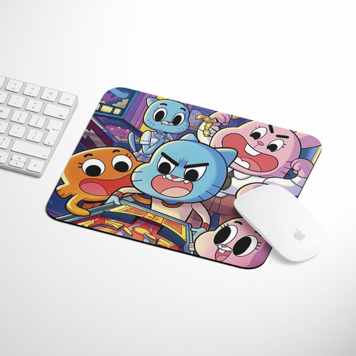 Mousepad Personalizado El Mundo De Gumball 21x17 Cm