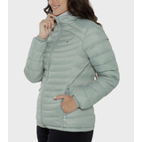 Campera Montagne Shelby Con Capucha Mujer 100 % Pluma