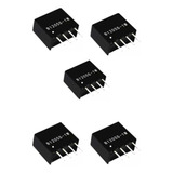 Kit 5 Uni Conversor Isolador B1205s 1w Fonte 12v A 5v 0.2a 