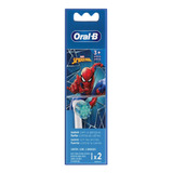 Refis Para Escova Elétrica Oral-b Spiderman 2 Unidades