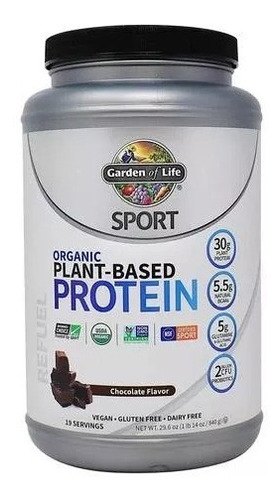 Garden Of Life Sport Proteína Orgánica  Base De Plantas Sfn