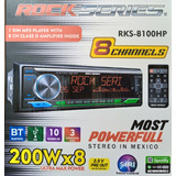 Estereo De 8 Salidas De Audio. Rock Series Rks-8100hp.