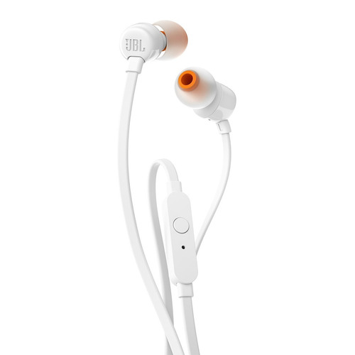 Audífonos Jbl T110, In Ear Blanco