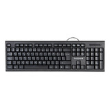 Teclado Techzone Tz16tec01-ala, Alámbrico Usb Negro Español Idioma Español Latinoamérica