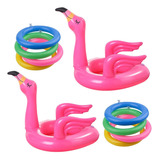 Inflable Para Piscina Litviz - Anillo   De Flamenco Para Flb