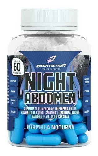 Emagrecedor Night Abdomen 60 Cáps - Body Action