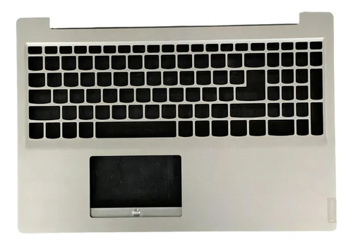 Palmrest Base Superior Para Notebook Lenovo Ideapad S145-15 Cor Prata