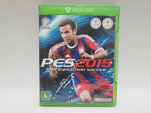 Só Capa Pes Pro Evolution Soccer 2015 Original Para Xbox One