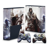 Skin Para Xbox 360 Super Slim Adesivo - Modelo 037