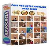 Pack Canva Advogado Advocacia Templates Editável 450 Artes