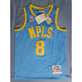 Jersey Kobe Lakers De Minneapolis Triple Bordado 