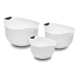 Bowls Para Mezclar De 3 Pcs Cuisinart Ctg-00-3mbw