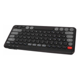 Teclado De Computadora De Oficina Compacto Y Redondo, Mini I